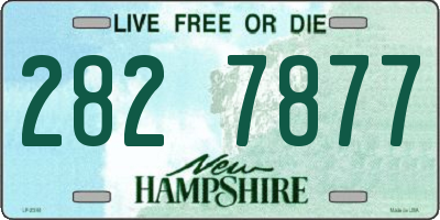 NH license plate 2827877