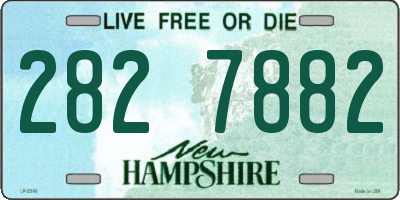 NH license plate 2827882