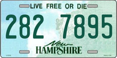 NH license plate 2827895