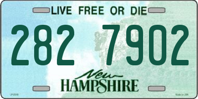 NH license plate 2827902