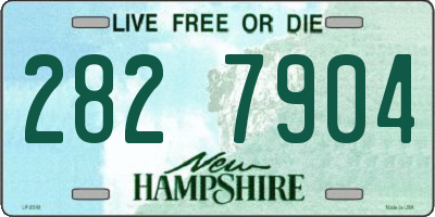 NH license plate 2827904
