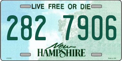 NH license plate 2827906