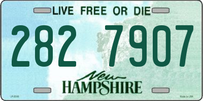 NH license plate 2827907