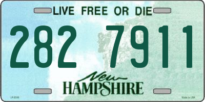 NH license plate 2827911