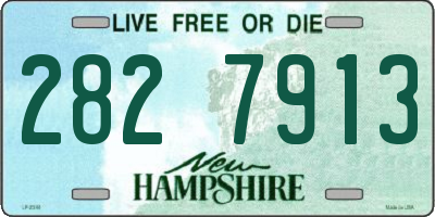 NH license plate 2827913