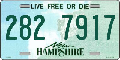 NH license plate 2827917