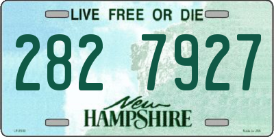 NH license plate 2827927
