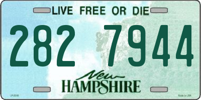 NH license plate 2827944
