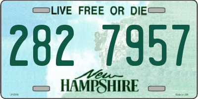 NH license plate 2827957