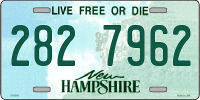 NH license plate 2827962