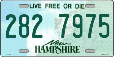 NH license plate 2827975