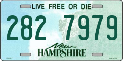 NH license plate 2827979