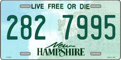 NH license plate 2827995