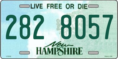 NH license plate 2828057