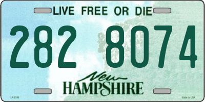 NH license plate 2828074