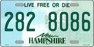 NH license plate 2828086