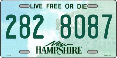 NH license plate 2828087