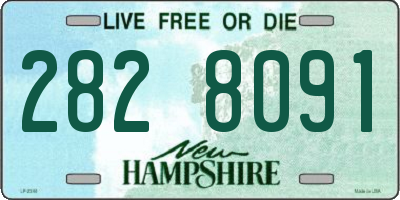 NH license plate 2828091