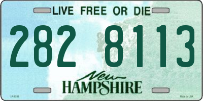 NH license plate 2828113