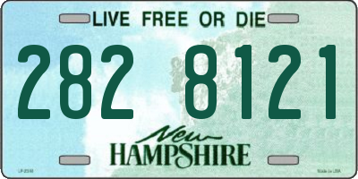 NH license plate 2828121