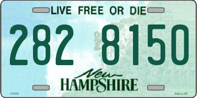 NH license plate 2828150