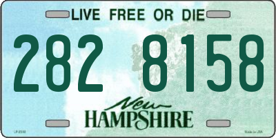 NH license plate 2828158