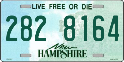 NH license plate 2828164