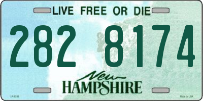 NH license plate 2828174