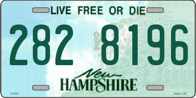 NH license plate 2828196