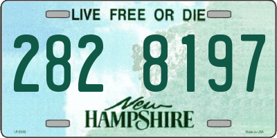 NH license plate 2828197