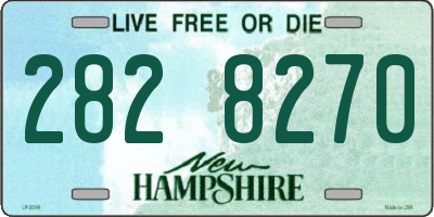 NH license plate 2828270