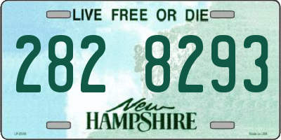 NH license plate 2828293