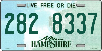 NH license plate 2828337