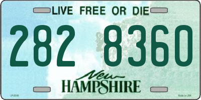 NH license plate 2828360