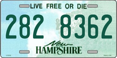 NH license plate 2828362