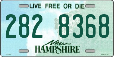 NH license plate 2828368