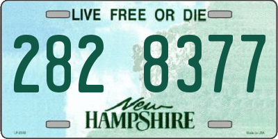 NH license plate 2828377