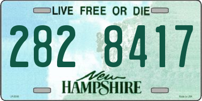 NH license plate 2828417