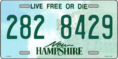NH license plate 2828429