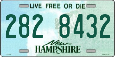 NH license plate 2828432