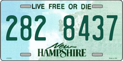 NH license plate 2828437
