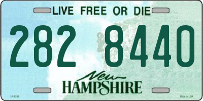 NH license plate 2828440