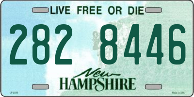 NH license plate 2828446