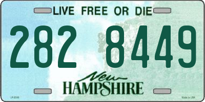 NH license plate 2828449