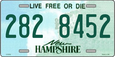 NH license plate 2828452