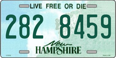 NH license plate 2828459