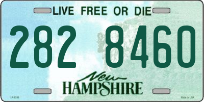 NH license plate 2828460