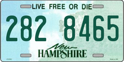 NH license plate 2828465