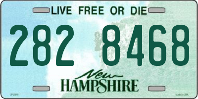 NH license plate 2828468