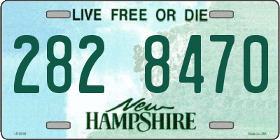 NH license plate 2828470